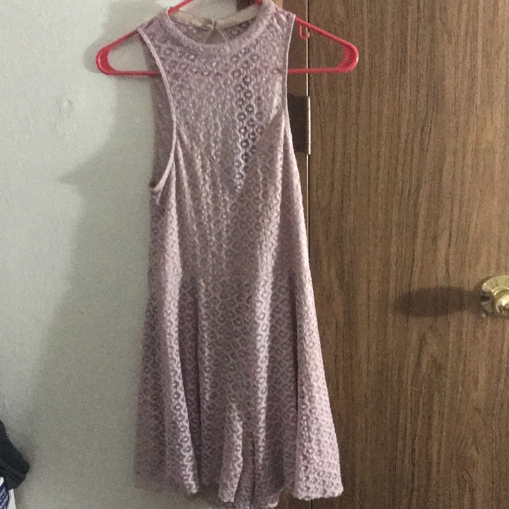 Express | Lace Open Back Dress